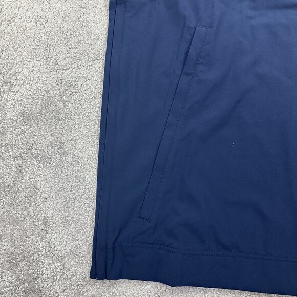 Nike Football Coaches Jacket Mens Medium Blue Short Sleeve Hooded Pullover - Picture 4 of 11